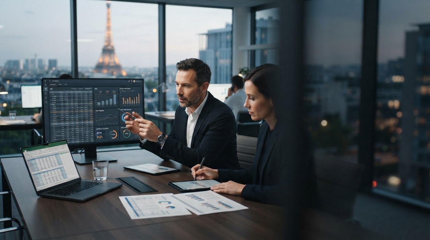 Clairon Gainlux, tableau de bord d'analyse de marché pour la gestion d'actifs numériques